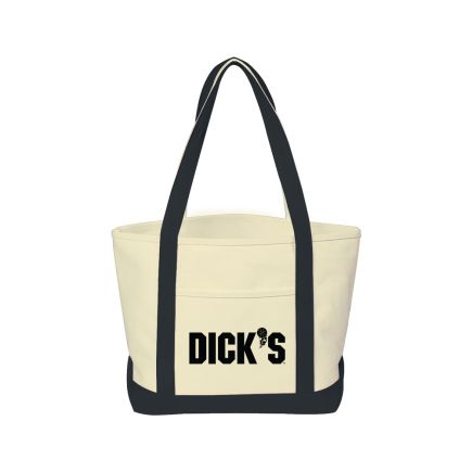 Medium Starboard Cotton Canvas Tote Bag