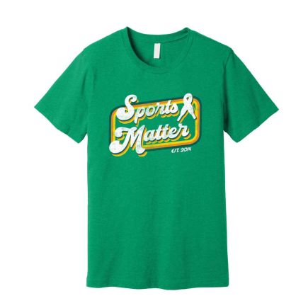 Sports Matter Bella+Canvas Unisex Heather CVC Tee