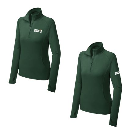 Sport-Tek Women's Sport-Wick Stretch 1/4-Zip Pullover