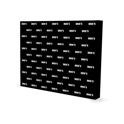 8ft Straight Velcro Fabric Pop Up Display