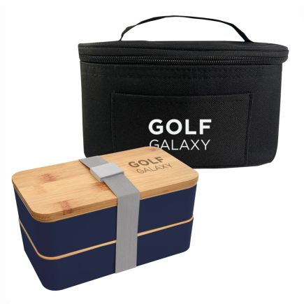 Stackable Bento Box With Insulated Carrying Case